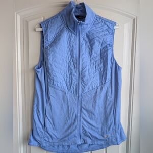 Nike  Running Light Blue Sleeveless Vest